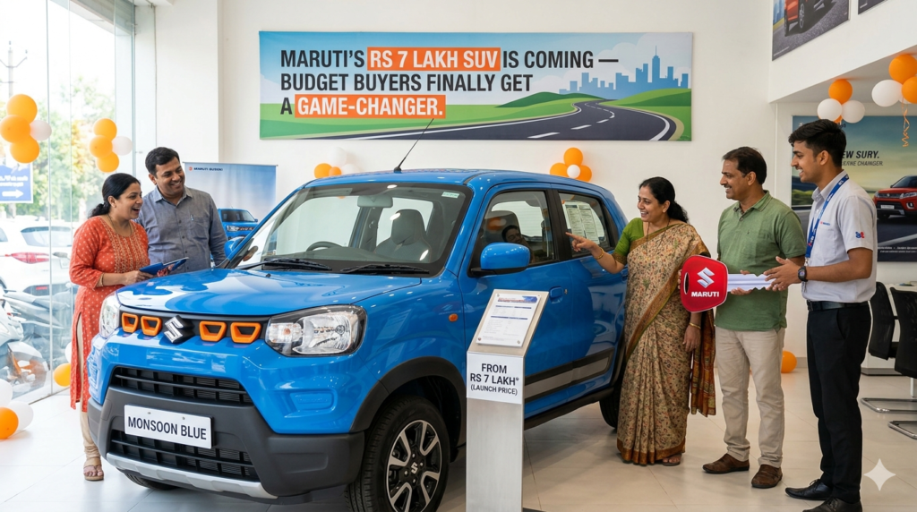 Maruti’s Rs 7 Lakh SUV